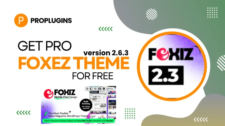 foxiz theme v2.6.3